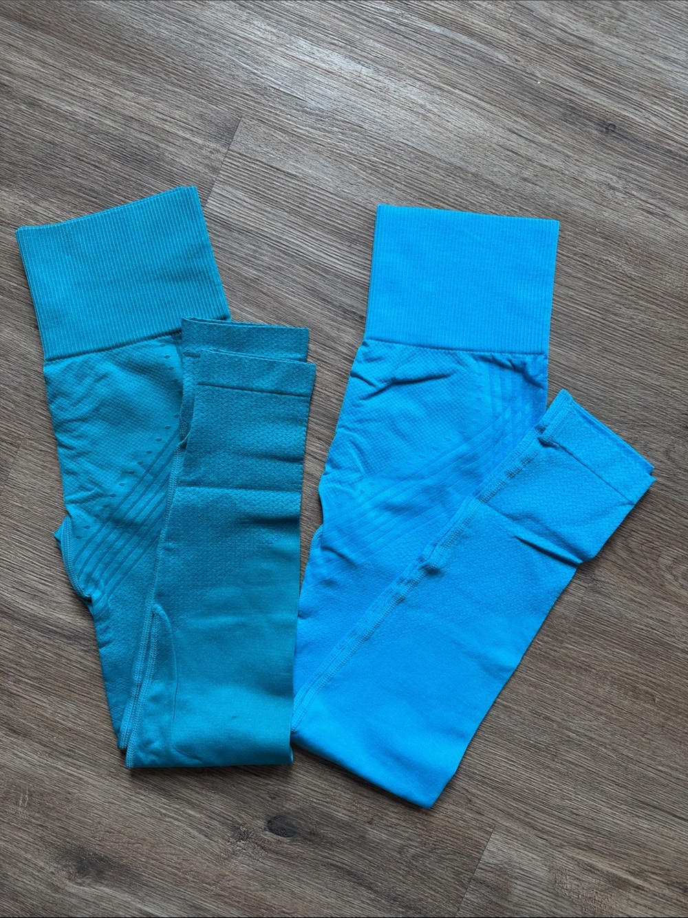 Seamless Athletic Legging bundle - Aqua & Teal
